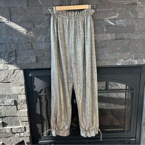 House of Harlow 1960 Tamar Metallic Gold Jogger